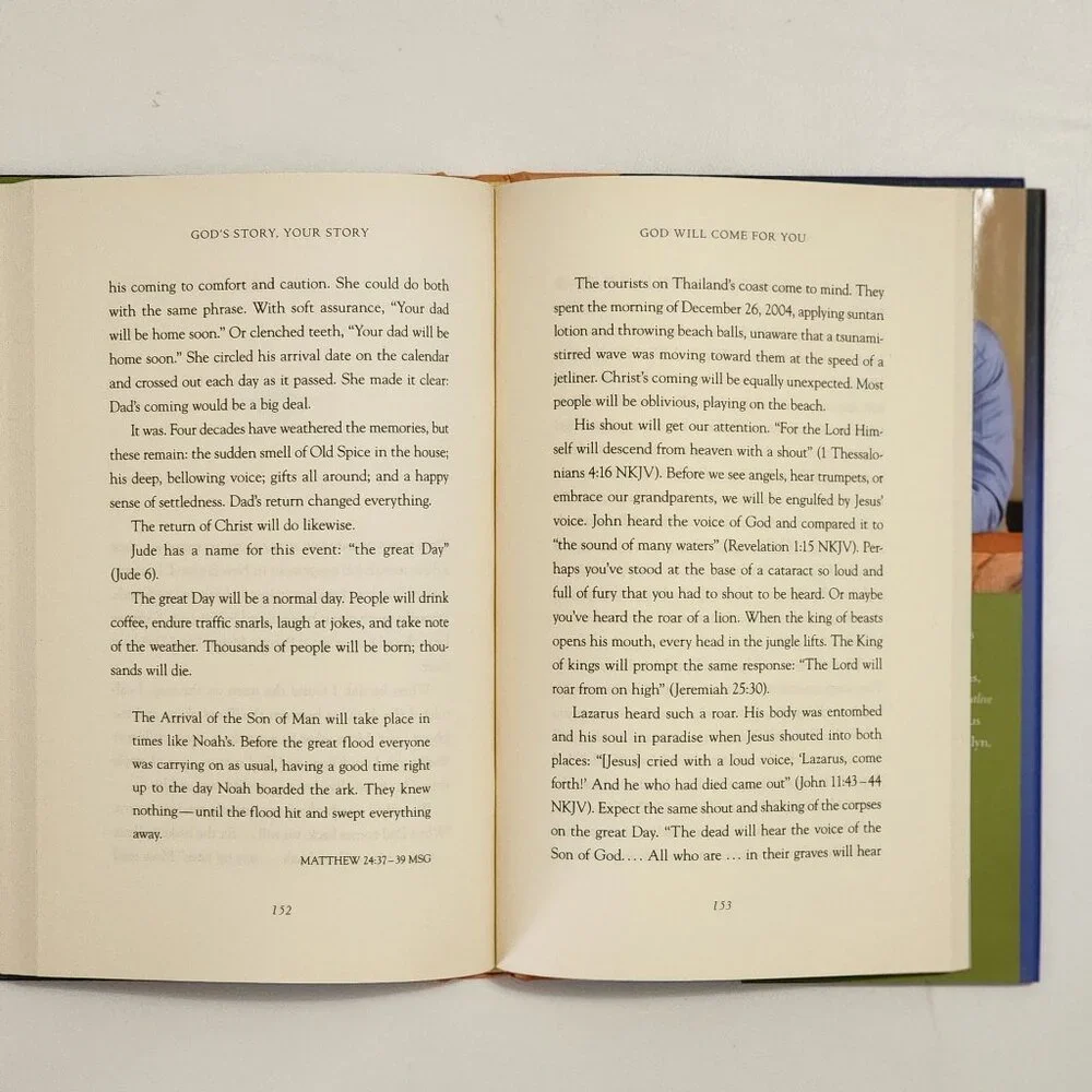 God's Story Your Story: When His Becomes Yours by Max Lucado NEW
